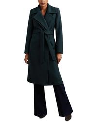 Reiss - Petite Odette Mid Length Belted Coat - Lyst