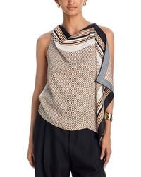 A.L.C. - A. L.C. Kit Draped Top - Lyst