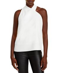 MILLY - Preston Cady Asymmetric Halter Top - Lyst
