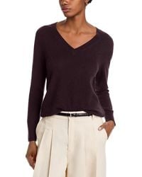 C by Bloomingdale's Cashmere - Cashmere V Neck Sweater - Lyst