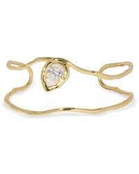 Alexis - Alexis Bitar Asterales Floating Cubic Zirconia Double Row Cuff Bracelet - Lyst