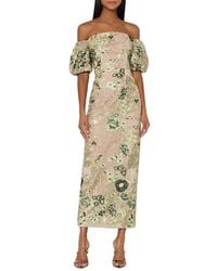 MILLY - Nene Off The Shoulder Dress - Lyst