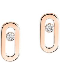 Messika - Diamond Move Uno Stud Earrings - Lyst