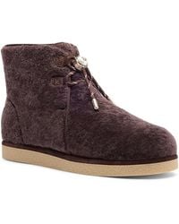 Stuart Weitzman - Vail Cozy Shearling Lined Boots - Lyst