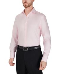 Thomas Pink Marcella Evening Slim-fit Cotton Shirt in White for Men | Lyst