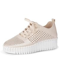Ilse Jacobsen - Tulip Woven Platform Sneakers - Lyst