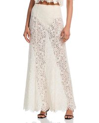 AFRM - Oxford Floral Lace A Line Skirt - Lyst