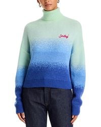 Aqua - Ombre Turtleneck Sweater - Lyst