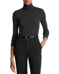 Vince - Essential Long Sleeved Turtleneck Top - Lyst