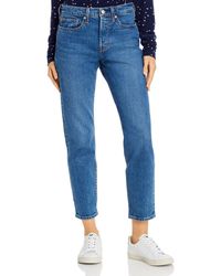 Levi's Denim Wedgie Icon Fit Jeans In Charleston Stroll in Blue - Lyst