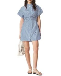 Rag & Bone - Gretchen Stripe Poplin Dress - Lyst