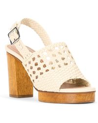 STAUD - Martina Platform Sandals - Lyst