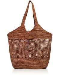 Aqua - Woven Straw Tote Bag - Lyst