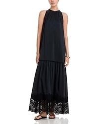 Kobi Halperin - Teri Lace Trim Maxi Dress - Lyst