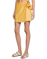Sandro - X Louise Bourgeois Short Skirt With Ruffled Detail - Lyst