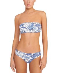 STAUD - Mala Bandeau Bikini Top - Lyst