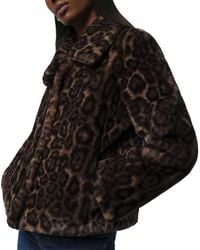 Apparis - Elis Leopard Coat - Lyst