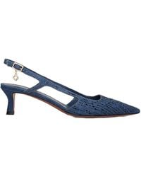 Maje - Pointed Toe Embellished Slingback Pumps - Lyst