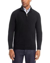 Bloomingdale's - The Store At Bloomingdale's Cashmere Half - Zip Sweater - Lyst