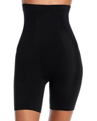 Spanx - Oncore High-Waisted Mid-Thigh Shorts - Lyst