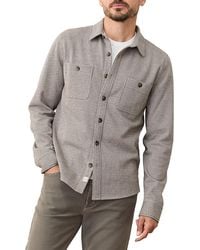 Marine Layer - Pacifica Stretch Twill Overshirt - Lyst