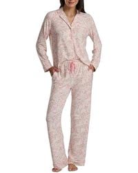 Splendid - Floral Pajama Set - Lyst