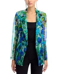 Emanuel Ungaro - Aimee Printed Silk Jacket - Lyst