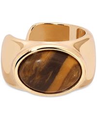 Ettika - Solstice Tiger's Eye Ear Cuff - Lyst