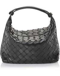 Bottega Veneta - Mini Wallace Intrecciato Leather Top Handle Bag - Lyst