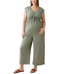 Ingrid & Isabel - Linen Blend Jumpsuit - Lyst