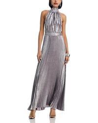 L'idée - Eden Pleated Halter Dress - Lyst