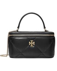 Tory Burch - Kira Diamond Quilted Leather Vanity Bag - Lyst