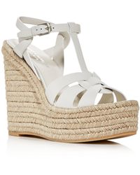 ysl tribute espadrille wedge