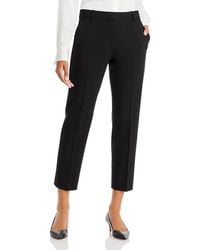 Theory - Treeca Wool-Blend Cropped Pants - Lyst