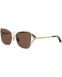 BVLGARI - Serpenti Viper Rectangular Sunglasses, 56Mm - Lyst