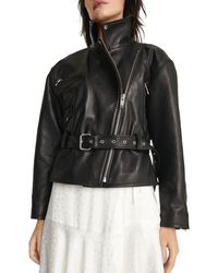 The Kooples Leather jackets for Women | Online Sale up to 50% off | Lyst