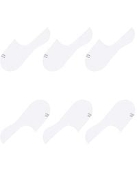 FALKE - Step Cotton Blend Solid High Cut No Show Socks, Pack Of 3 - Lyst