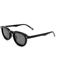 Le Specs - Heart Throb Round Sunglasses, 50Mm - Lyst