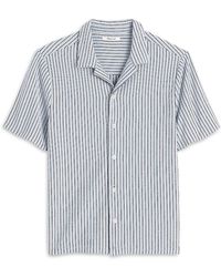 Madewell - Lisbon Regular Fit Knit Camp Shirt - Lyst