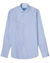 Robert Talbott - Reynolds Mini Check Contemporary Fit Shirt - Lyst