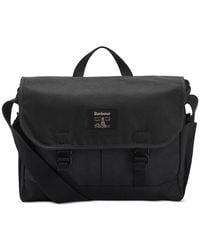 Barbour - Field Wax Messenger Bag - Lyst