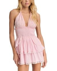 LoveShackFancy - Deanna Halter Dress - Lyst