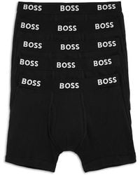 BOSS - Authentic Boxer Briefs, Pack Of 5 - Lyst