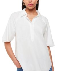 Whistles - Mia Short Sleeve Shirt - Lyst
