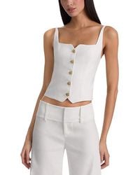 Alice + Olivia - Kelcey Button Front Camisole - Lyst
