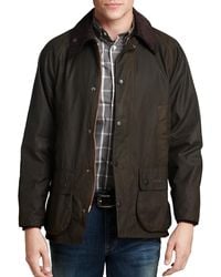 Barbour - Classic Bedale Waxed Cotton Coat - Lyst