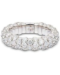 Zydo - 18K Diamond Slim Domed Stretch Ring, 2.62 Tcw - Lyst