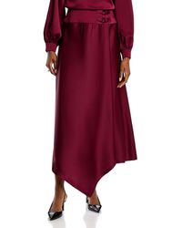 Misook - Asymmetric Maxi Skirt - Lyst