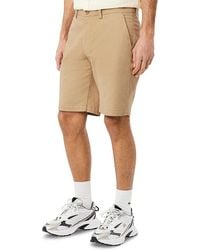 Lacoste - Regular Fit Stretch Cotton Blend Chino Bermuda Shorts - Lyst