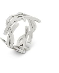 Saint Laurent - Cassandre Ring - Lyst